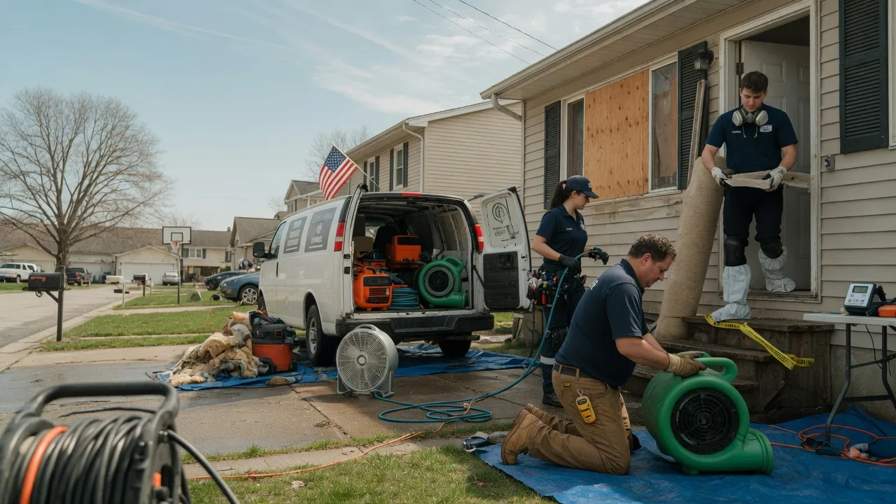 Water Damage Restoration in Palestine, WV near me